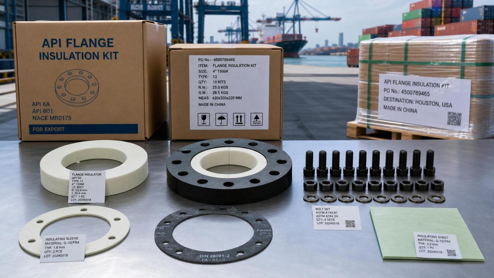 China Customs Starts BOM Traceability for API Flange Kits