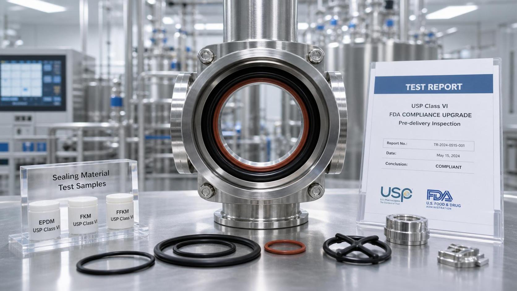 FDA Tightens USP Class VI Seal Testing from July 18