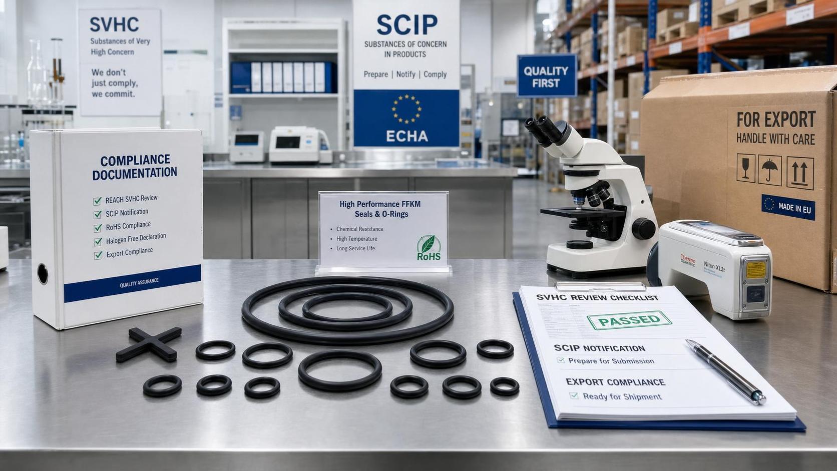 ECHA SVHC Update Puts FFKM Seal Exports Under Review