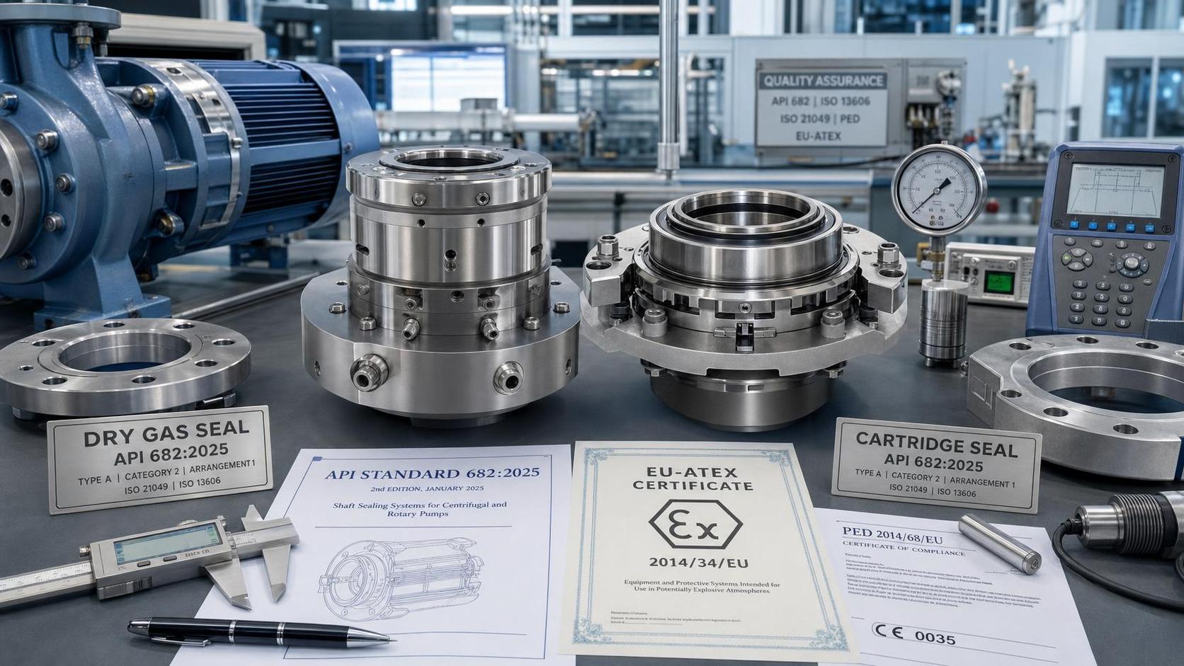 EU Updates API 682 Compliance for Dry Gas Seals