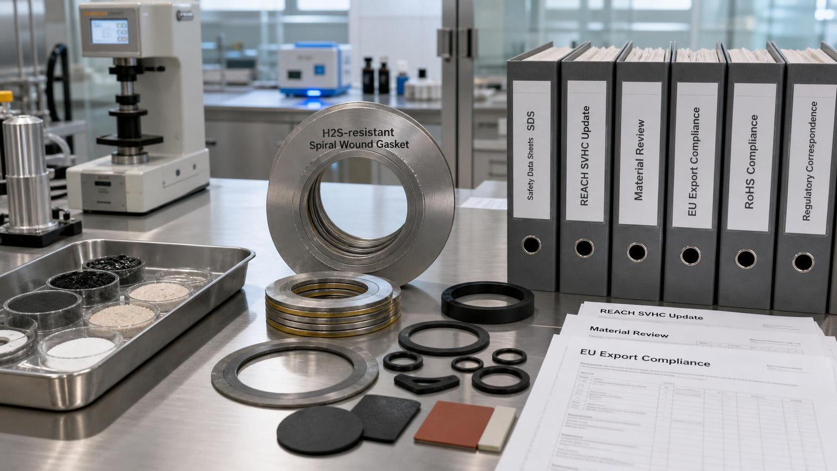 REACH SVHC Update Tightens H2S-Resistant Gasket Materials