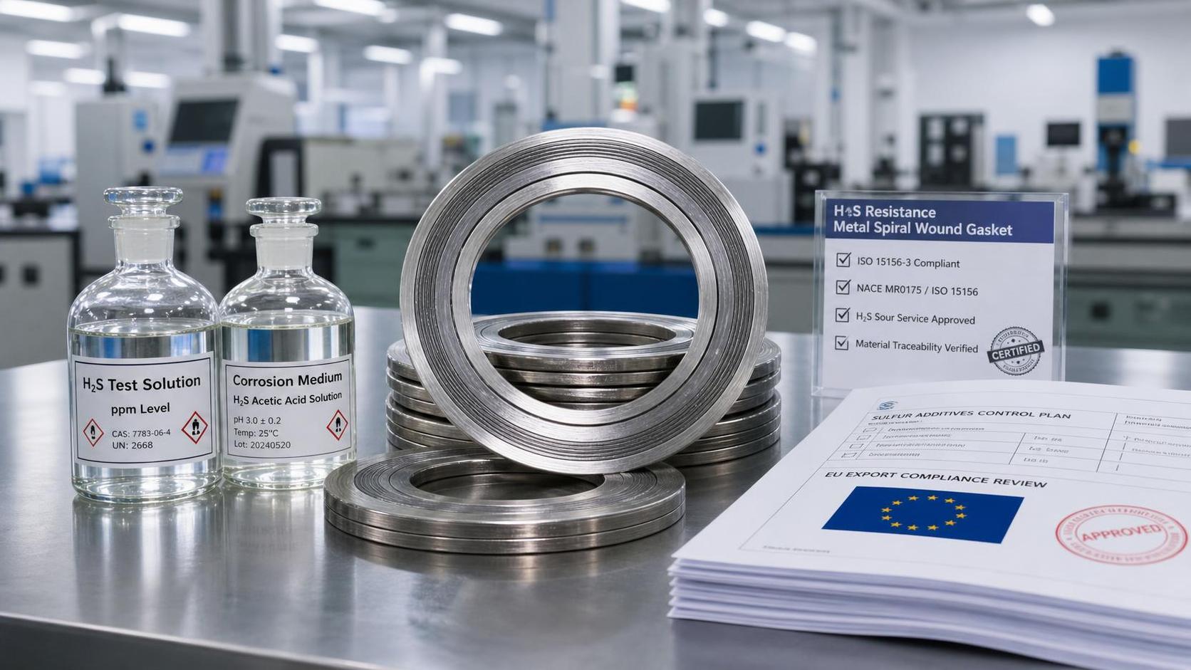 REACH SVHC Update Tightens Controls on H2S-Resistant Gasket Additives