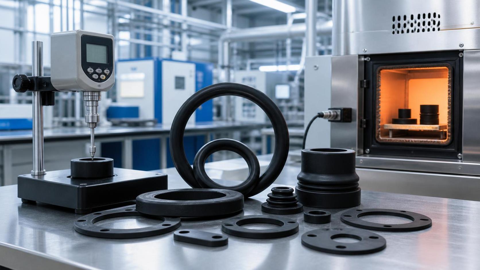How peroxide rubber crosslinking affects heat resistance in molded parts