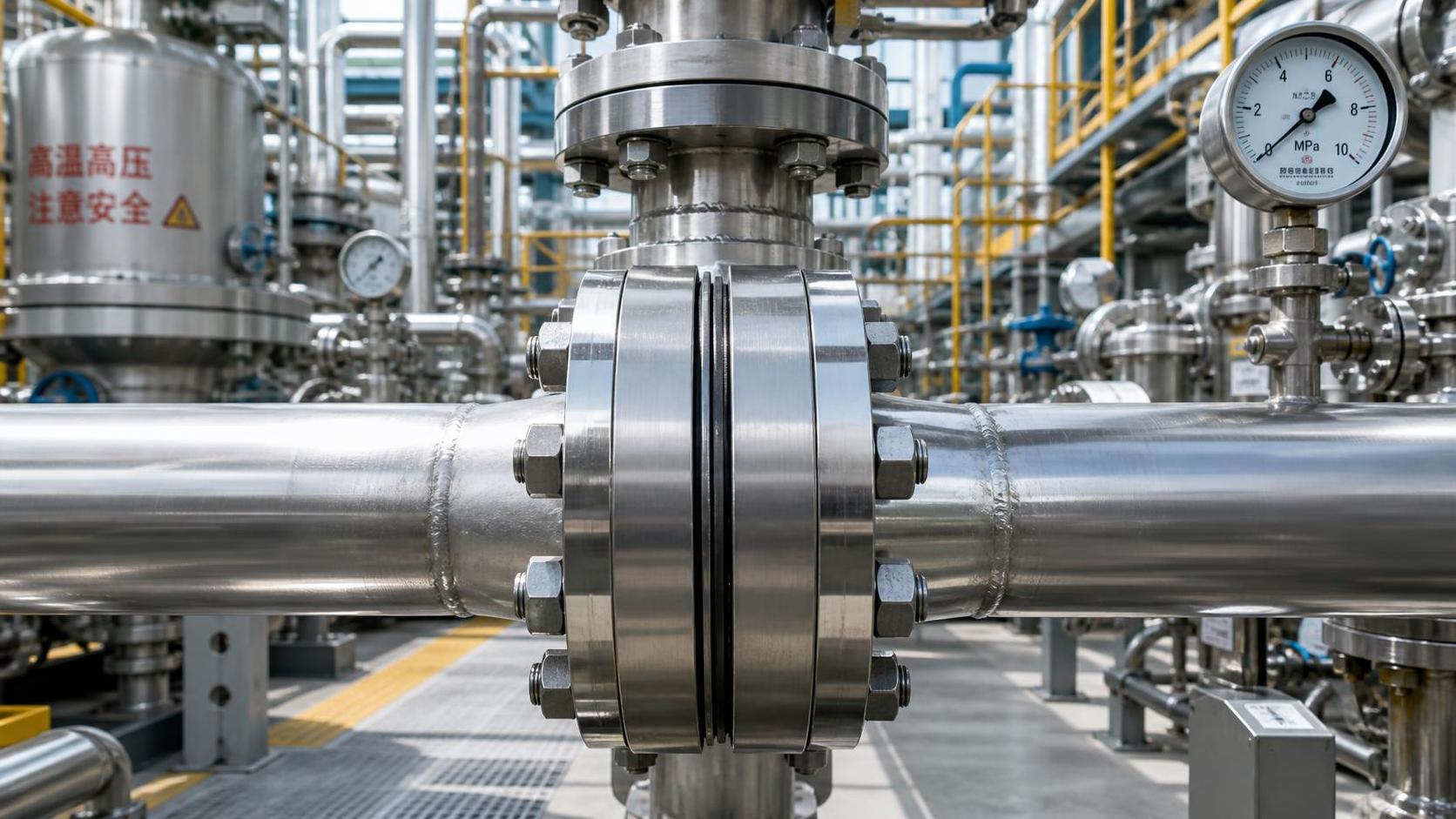 What causes flange sealing failures in chemical plants