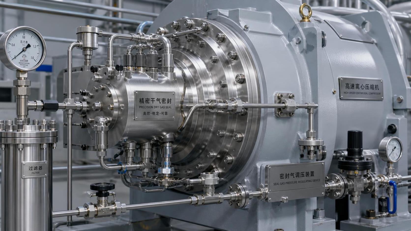 When do non-contacting gas-lubricated seals reduce compressor downtime?