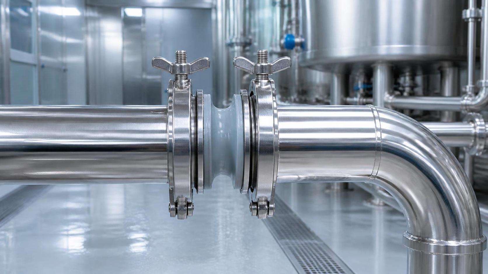 How can seals meet FDA requirements in sanitary equipment?