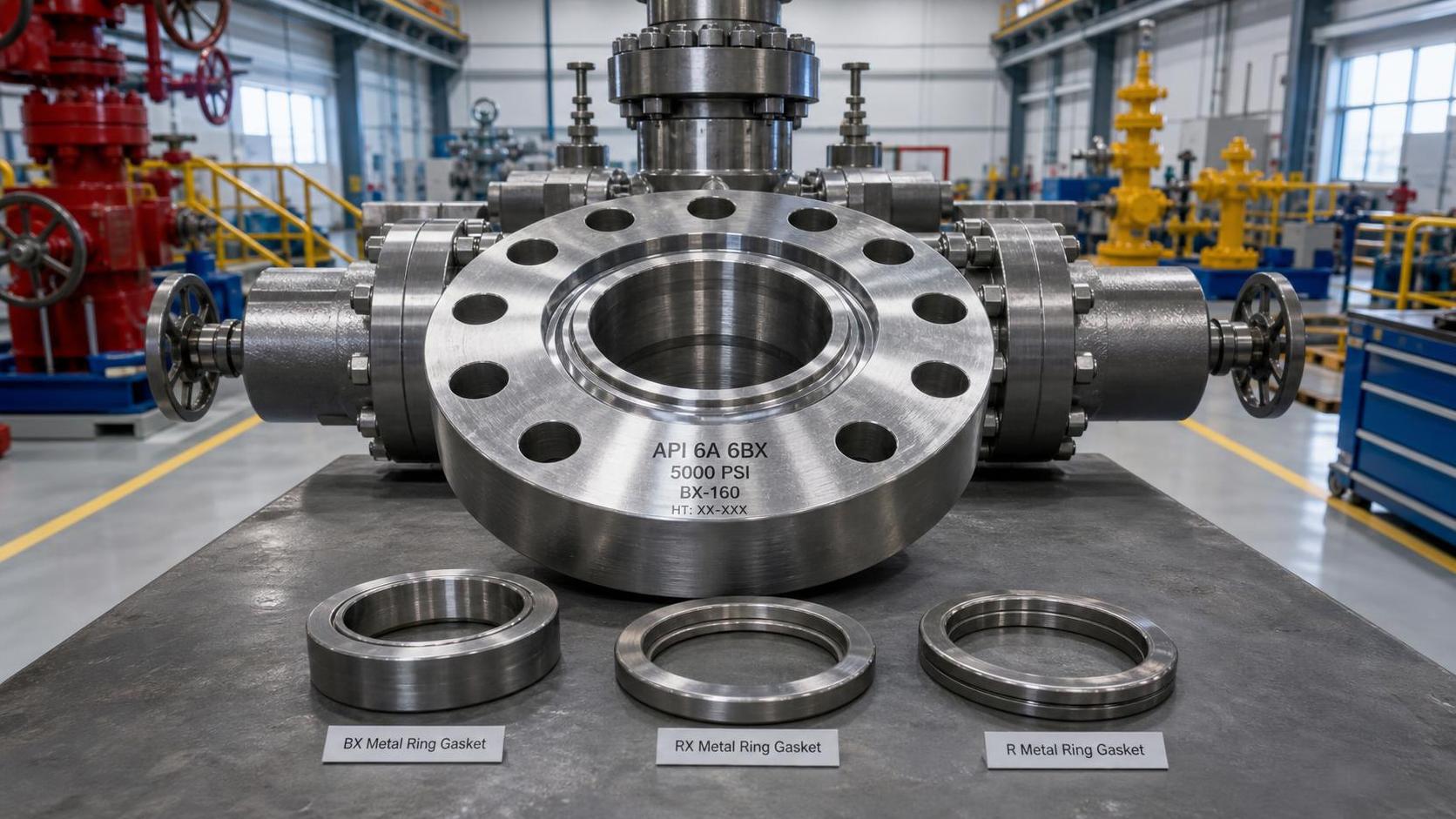 Which Flange Gasket Meets API 6A Requirements for Wellheads?
