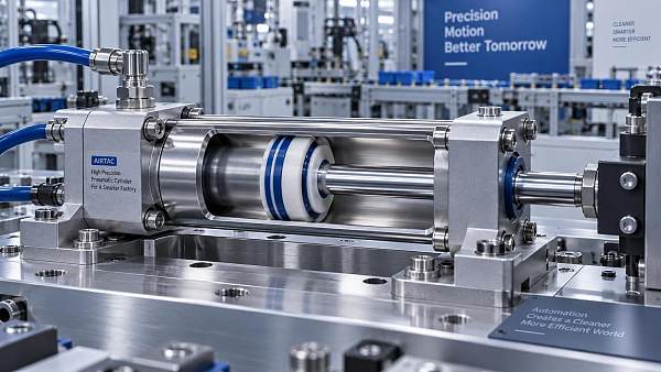 How low-friction pneumatic seals reduce cylinder stick-slip