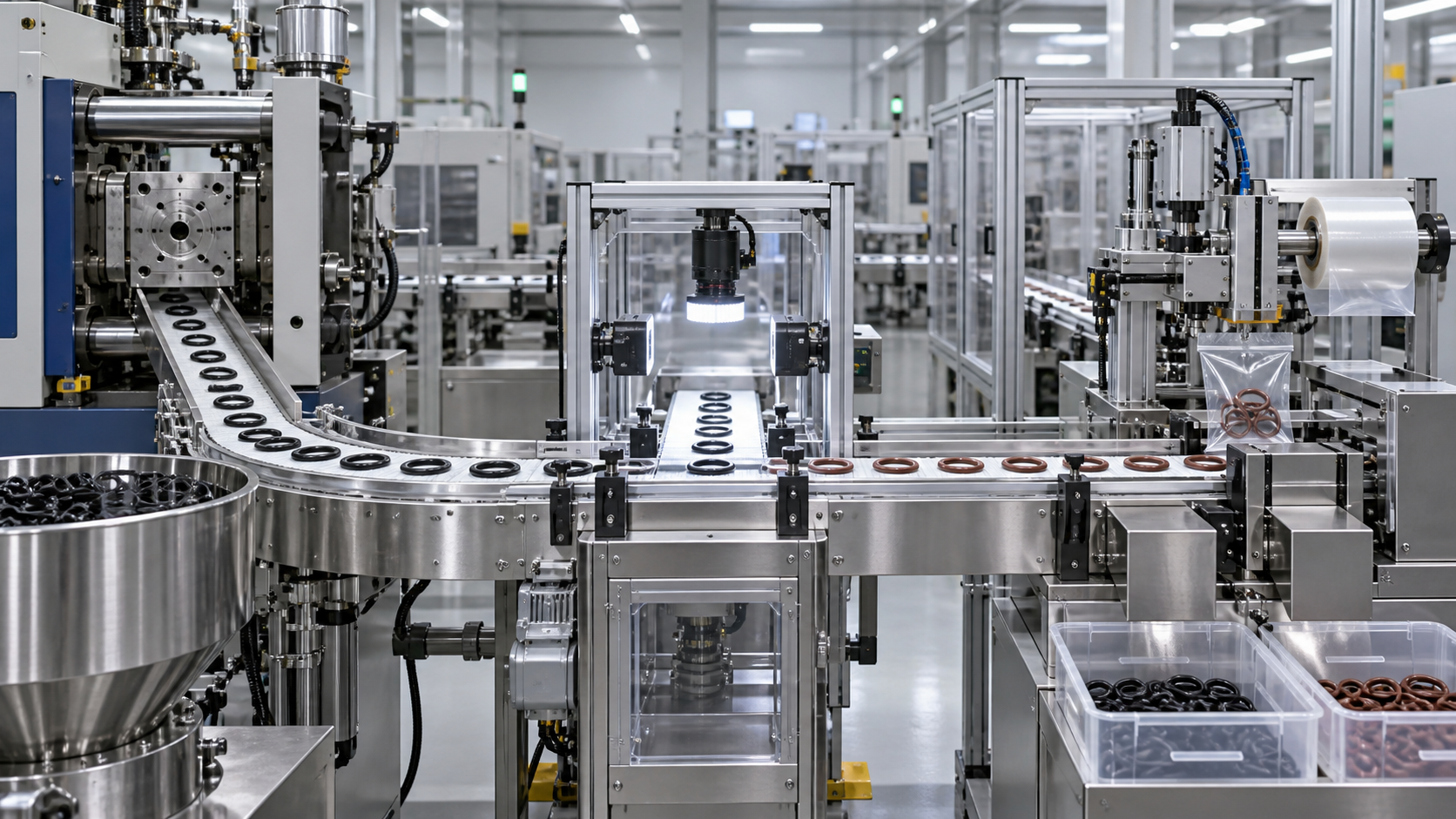 When does O-ring seal production automation reduce unit cost?
