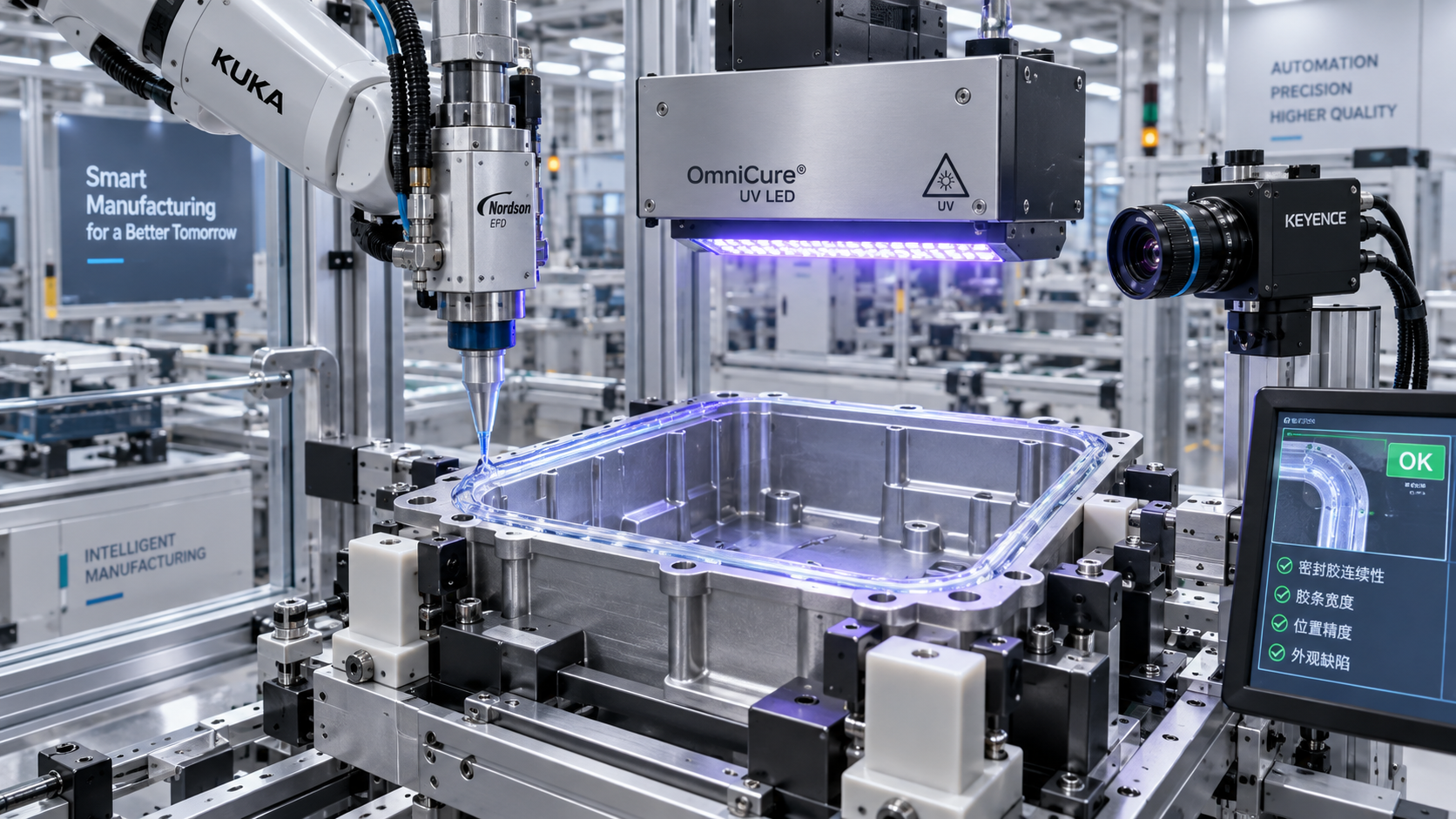 When does a photocurable sealing elastomer suit automated assembly