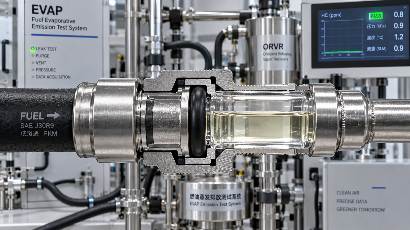 How low-permeation fuel seals reduce evaporative emissions