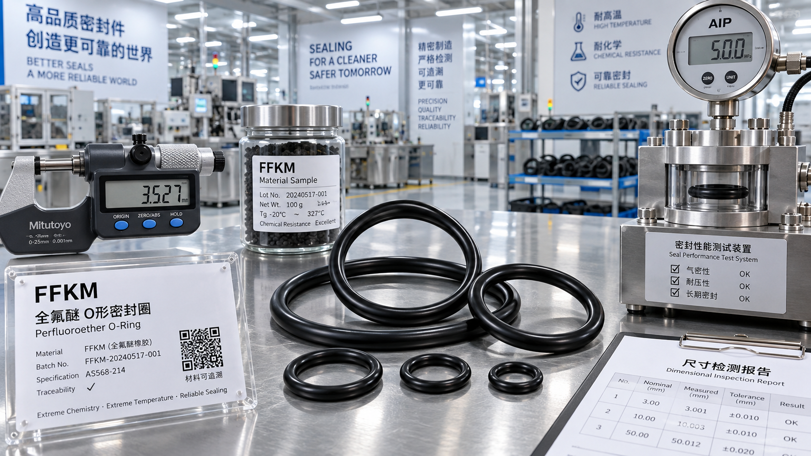 What to verify before choosing a perfluoroelastomer seals manufacturer