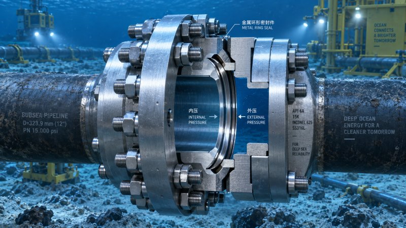 Selecting high-pressure offshore sealing for subsea flange connections