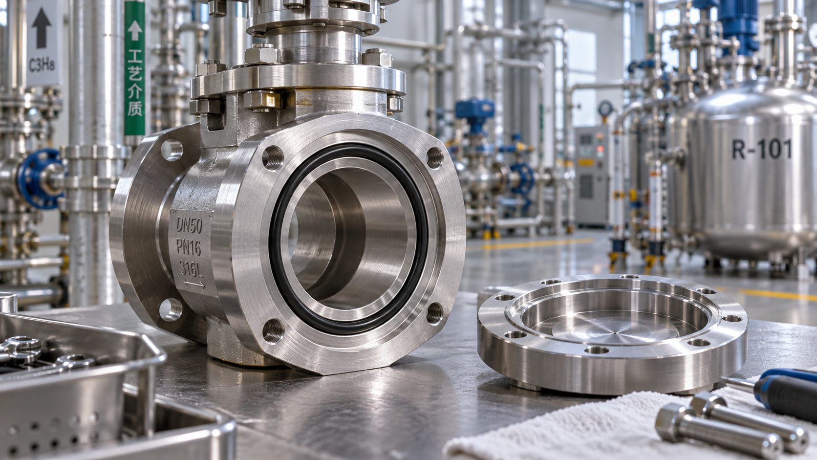 When does process equipment need FFKM chemical-resistant seals?