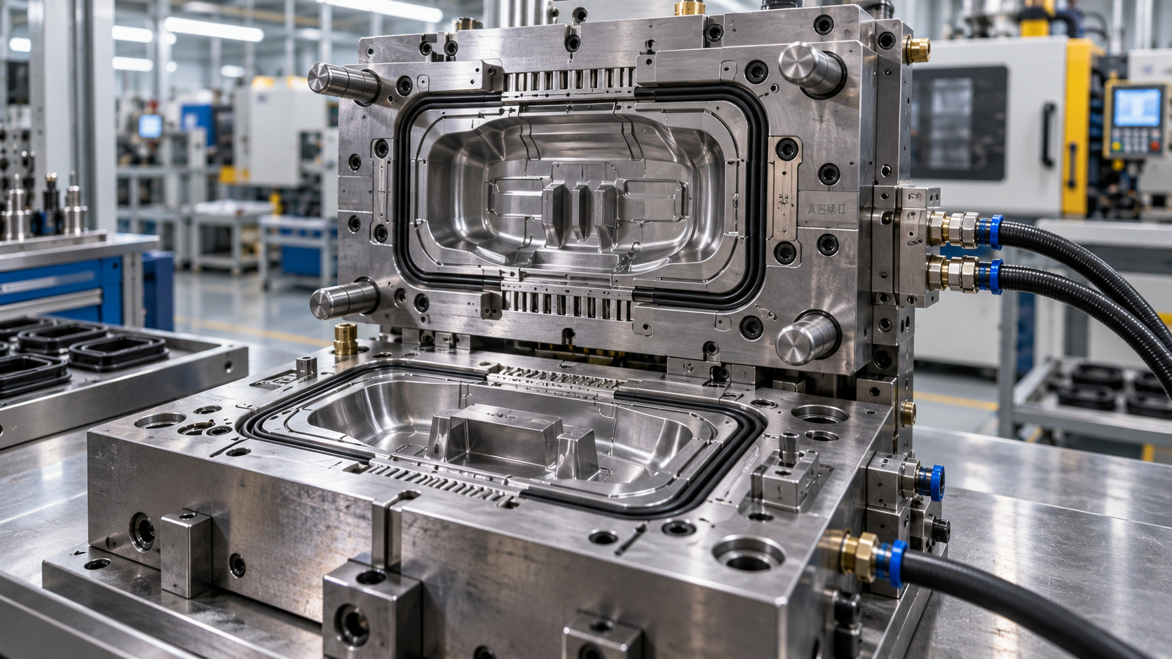 How to reduce trapped air with vacuum rubber injection molding