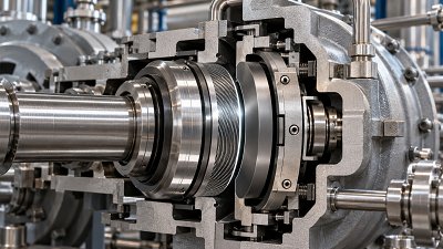 How do dry gas seals maintain a fluid film at high speeds?