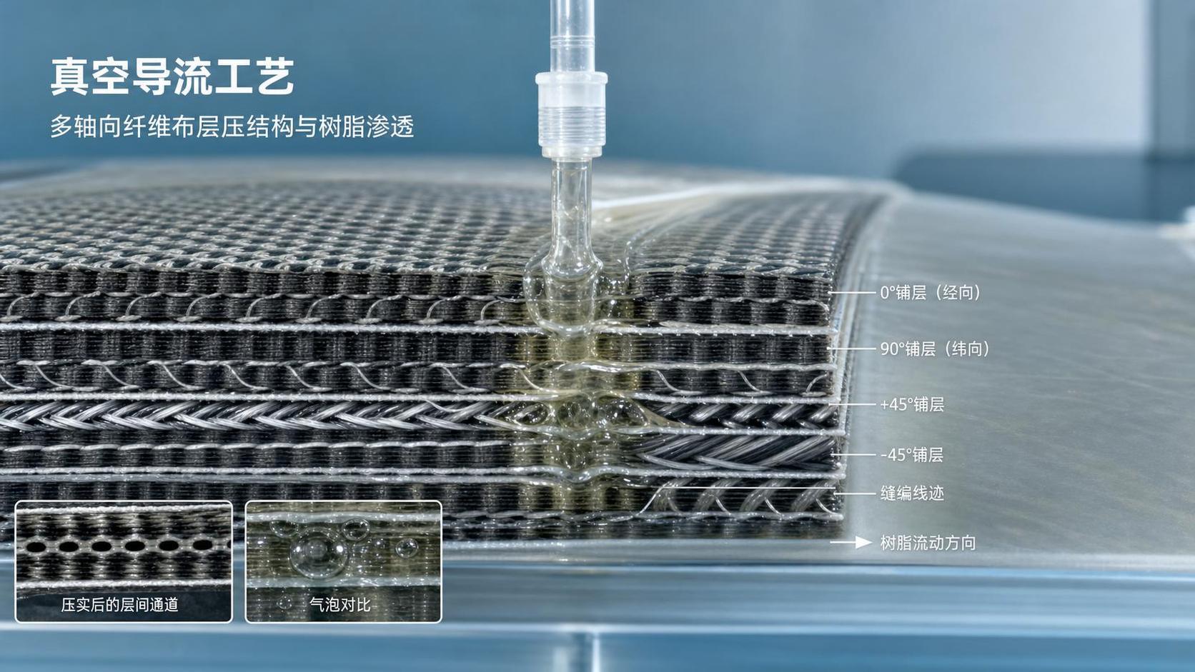 Multiaxial Fabrics for Infusion: What Affects Resin Flow and Void Rate