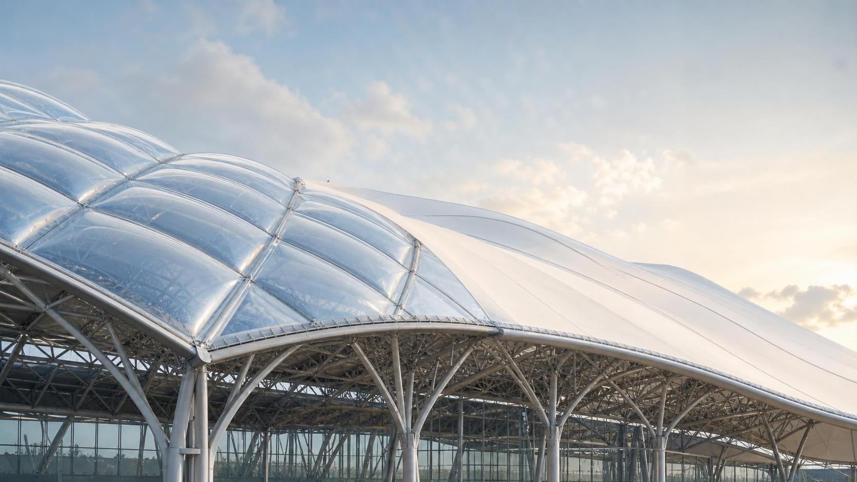 Tensile Architecture Systems: ETFE vs PTFE for Long-Span Roofs