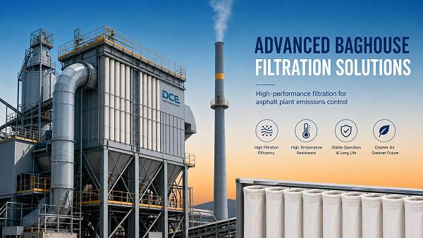 Air Pollution Control Textiles for Asphalt Plants: How to Cut Emissions Safely