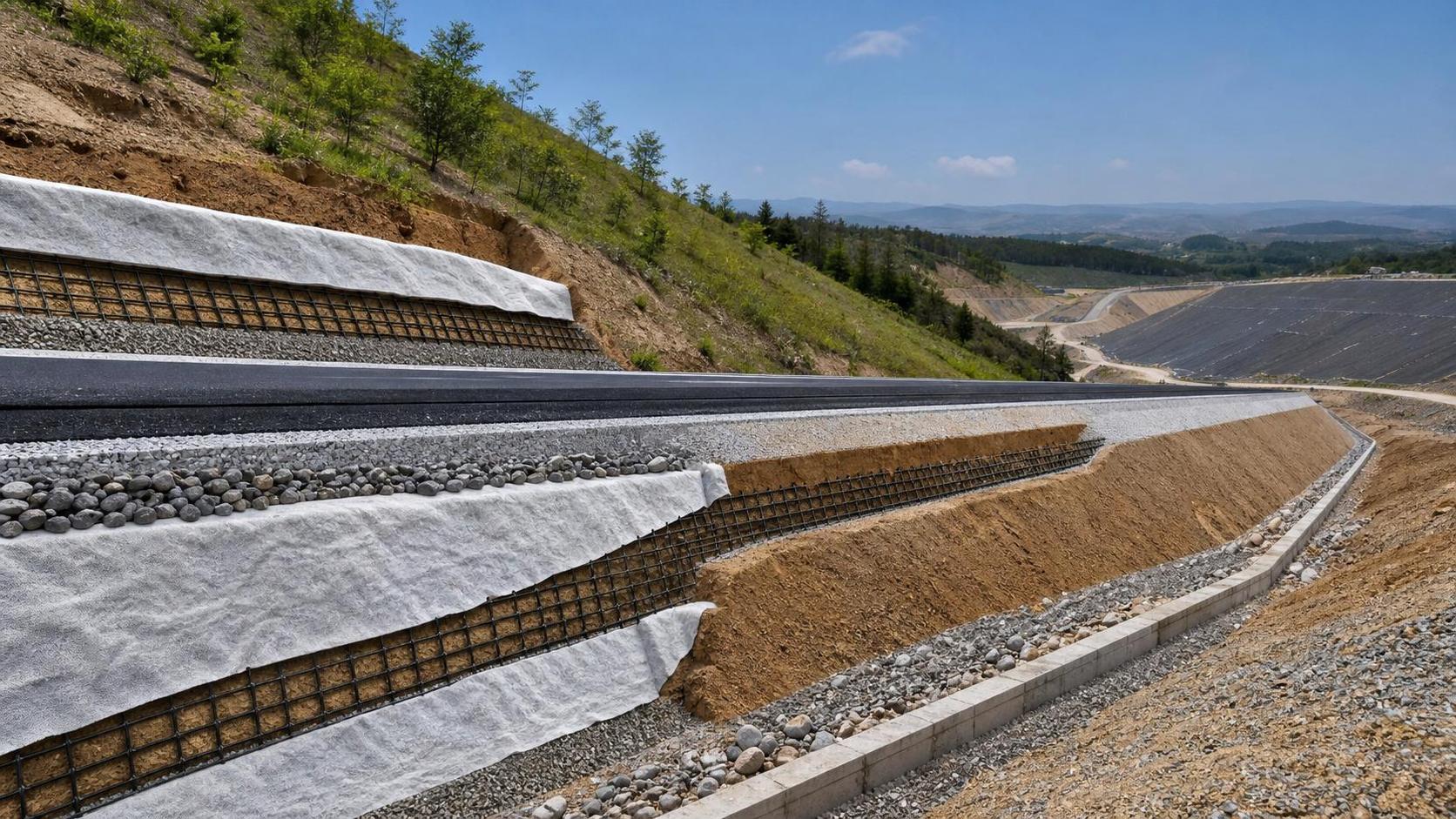Geotechnical Textile Uses for Slope and Soil Stability