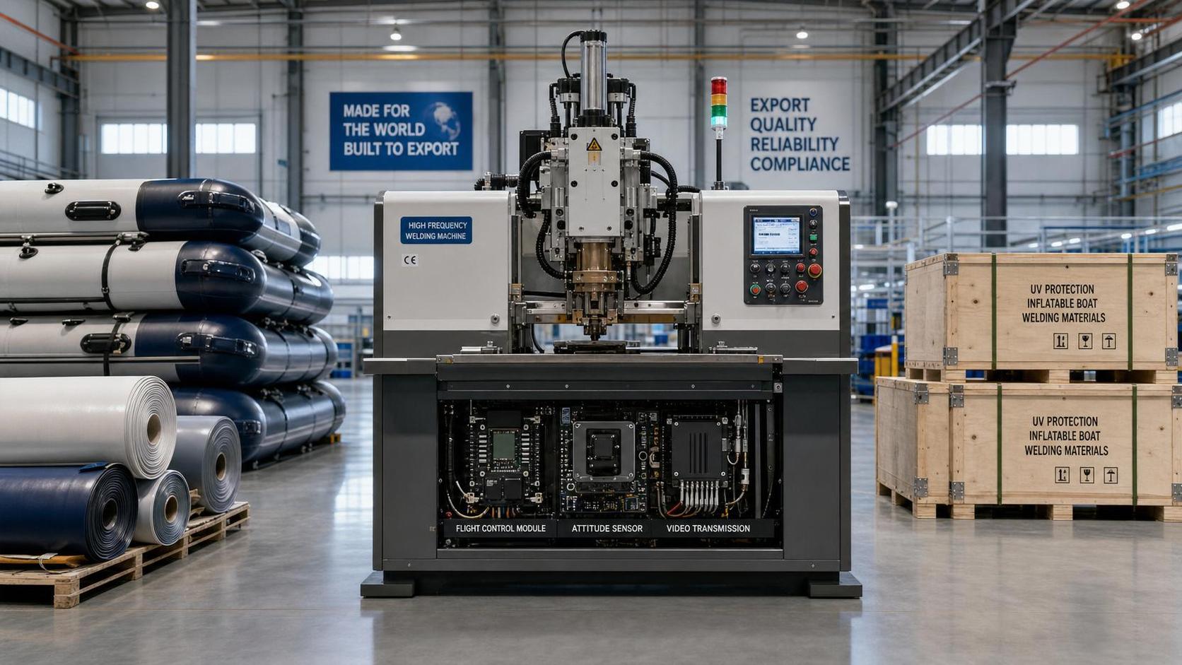 Stricter Export Filing for HF Welders With Flight-Control Modules