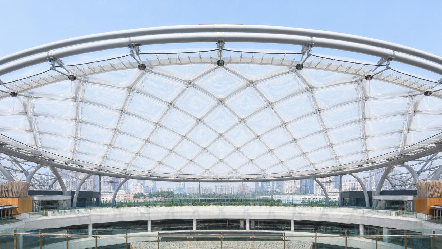 Flexible Polymer Membranes ETFE: Key Performance Limits in Tensile Structures