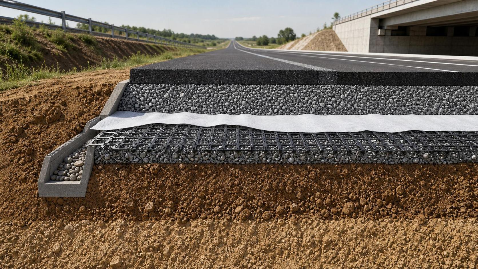 How Geotextile Engineering Materials Improve Highway Base Stability