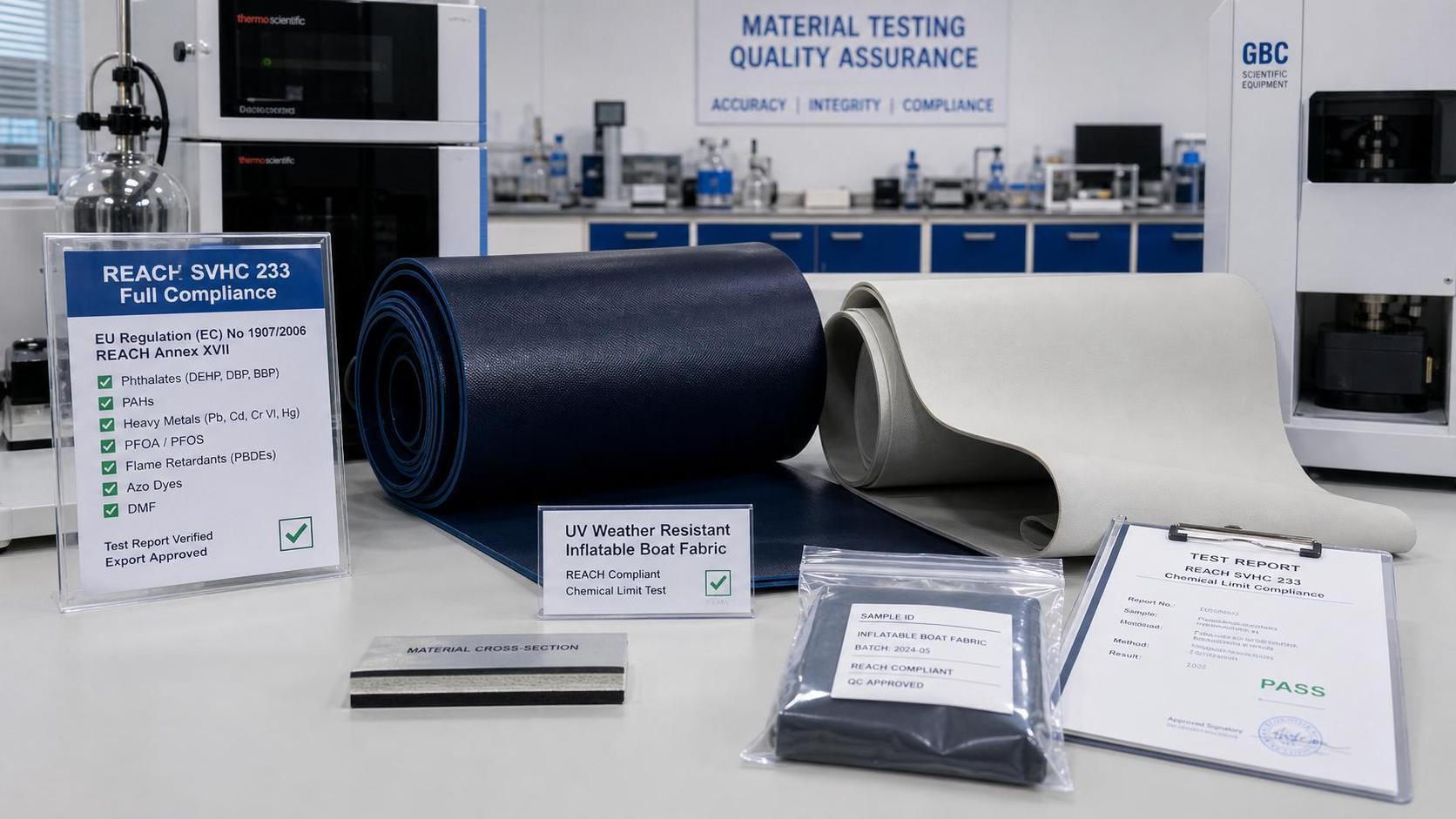 ECHA Adds REACH Entry 79 for UV Stabilizers in Inflatable Boat Fabrics