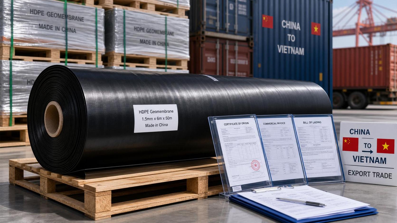 Vietnam Opens HDPE Geomembrane AD Probe on China