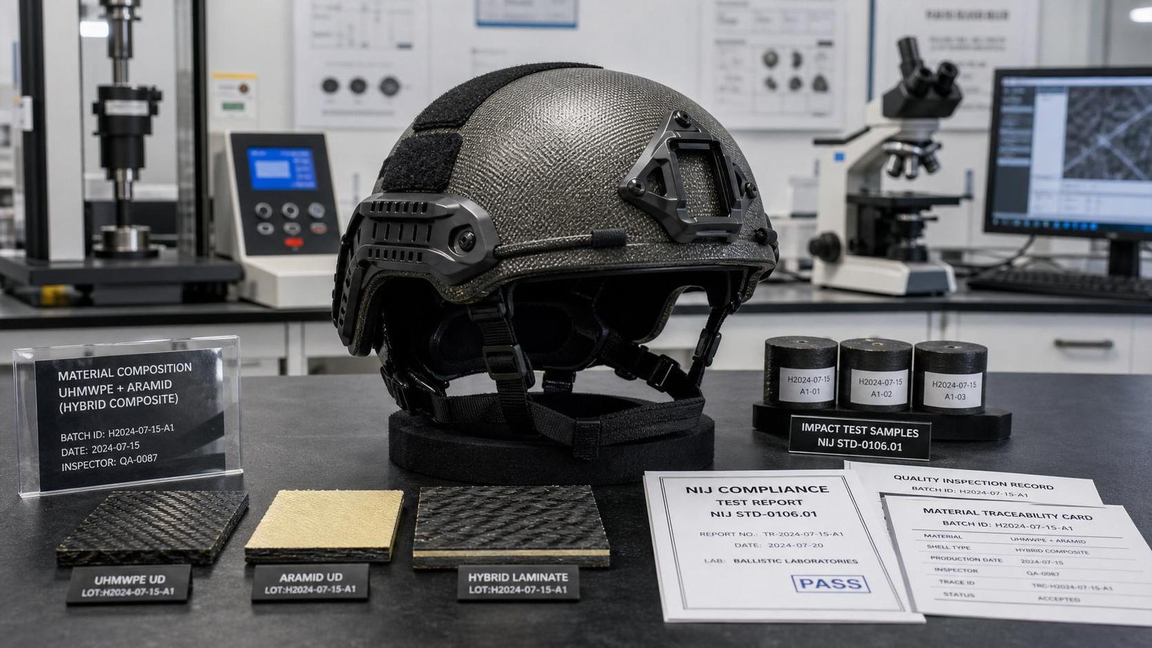 Lightweight Armor Systems for Helmets: Key NIJ Compliance Checks