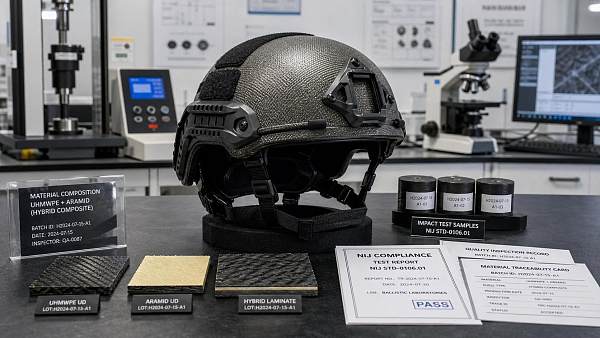 Lightweight Armor Systems for Helmets: Key NIJ Compliance Checks