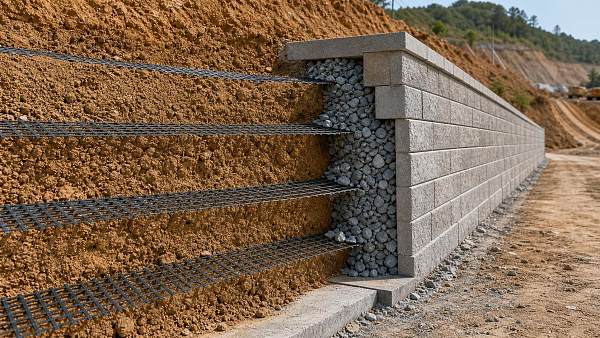 How PET Geogrids Reduce Retaining Wall Reinforcement Risk