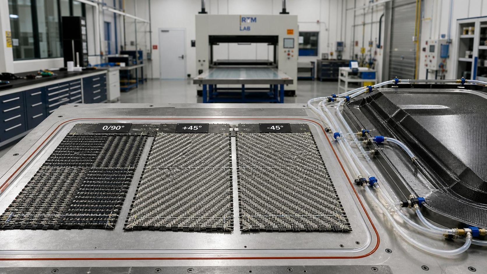 How to Compare Multiaxial Fabrics for RTM by Fiber Orientation