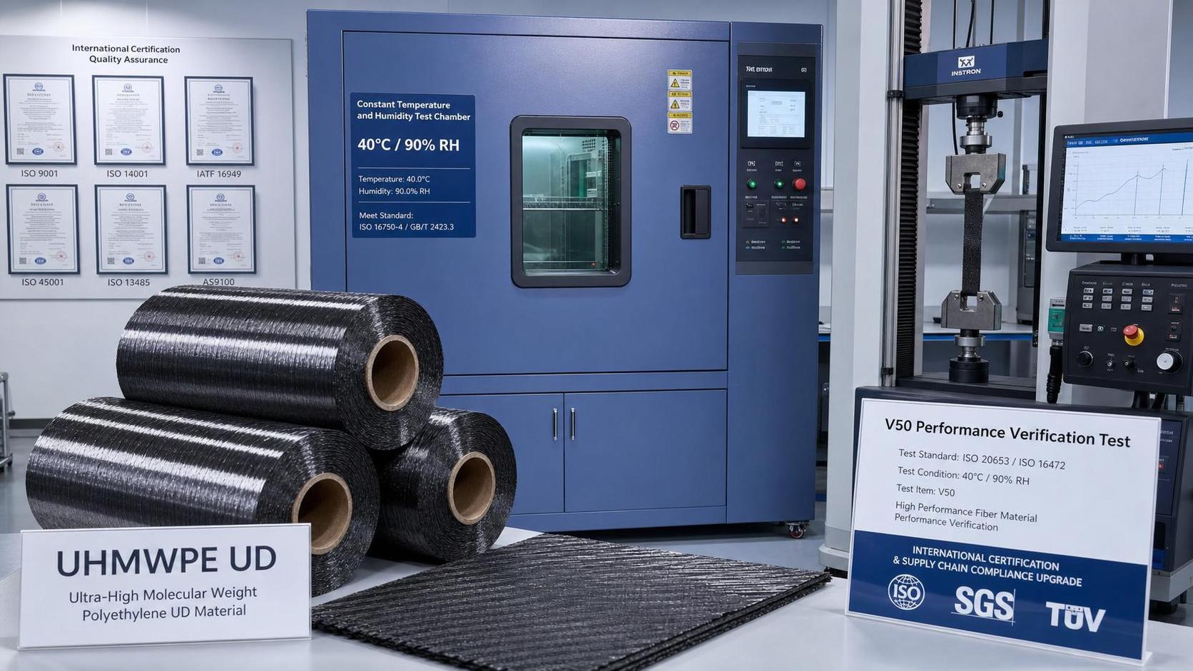 ASTM Draft Adds Climate-Coupled V50 Test for UHMWPE UD
