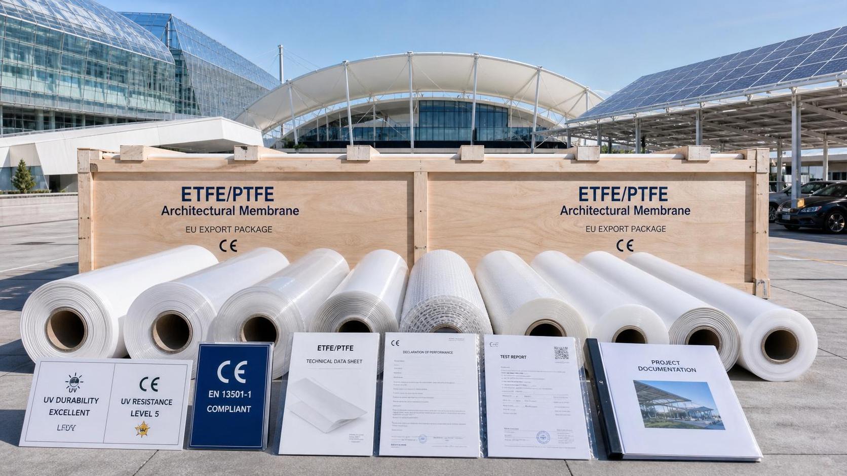 EU CE Rule Requires UV Durability Labels for ETFE/PTFE Membranes