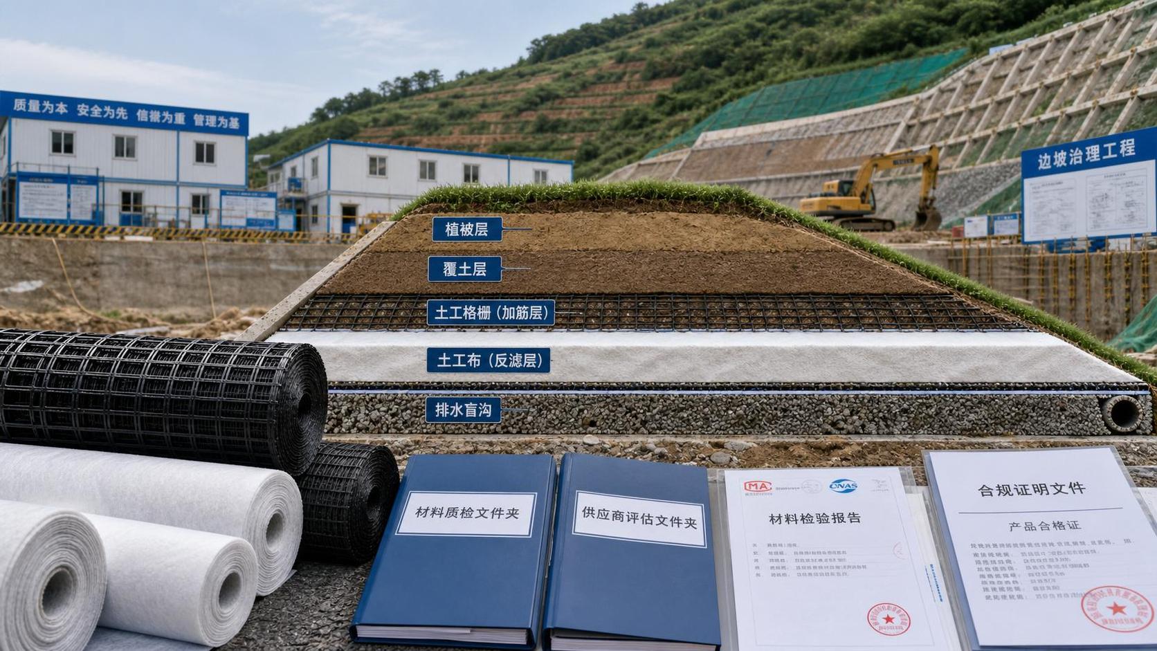 Geotechnical Reinforcement Supplier Checklist for Slope Stability Projects