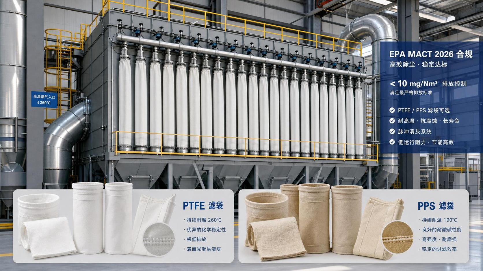 EPA MACT Standards USA: Key 2026 Compliance Risks and Filter Bag Choices