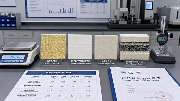 How to Compare Lightweight Armor Materials by Weight, Threat Level, and Cost