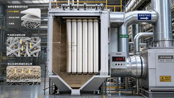 How Filter Media Affects Pressure Drop and Dust Collection Efficiency