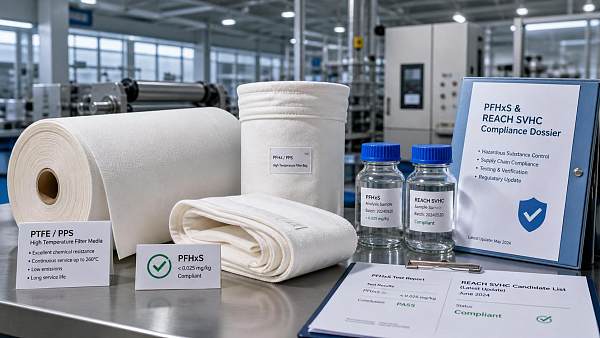 REACH SVHC Update Puts PFHxS in Filter Bag Focus