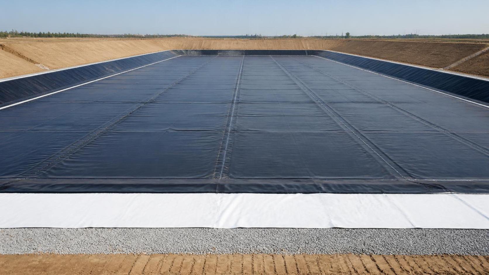 When is a 1.5 mm HDPE geomembrane thick enough for a landfill liner?