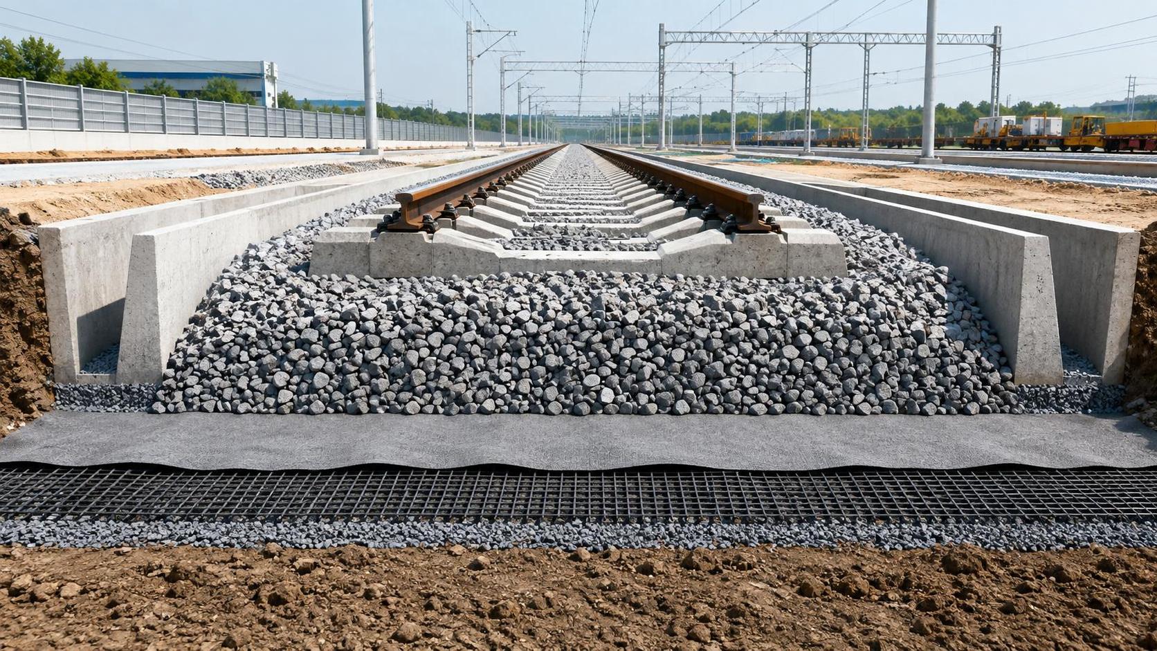 What to check in a railway geosynthetics manufacturer for track stability