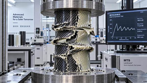 How fiber energy absorption in composites affects crashworthy design