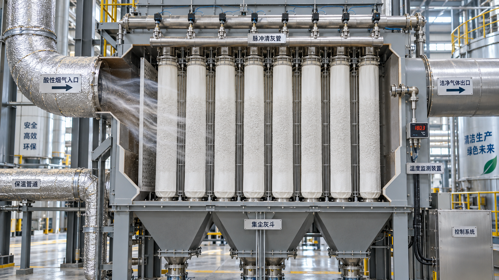 How to select a high temperature filtration membrane for acid gas streams