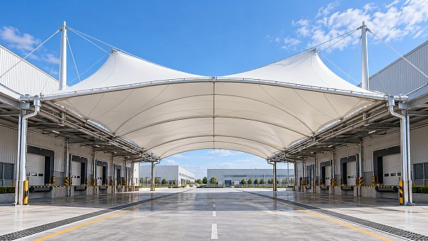 When do lightweight structural membranes outperform conventional roofs?