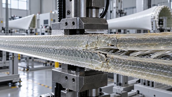 What limits fatigue life in glass fiber composites for wind blades?