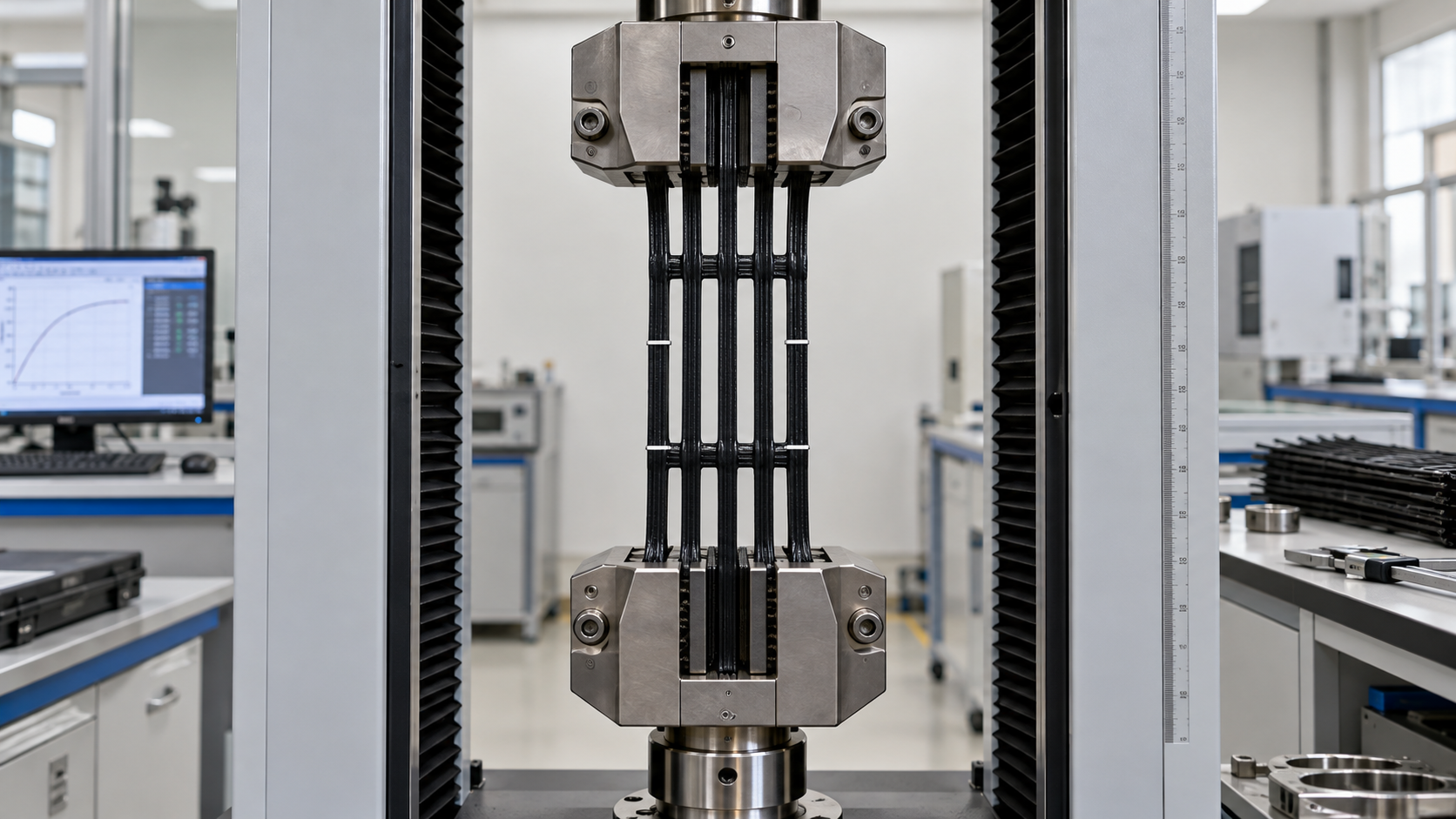 How ASTM D6637 measures tensile strength in soil reinforcement geogrids