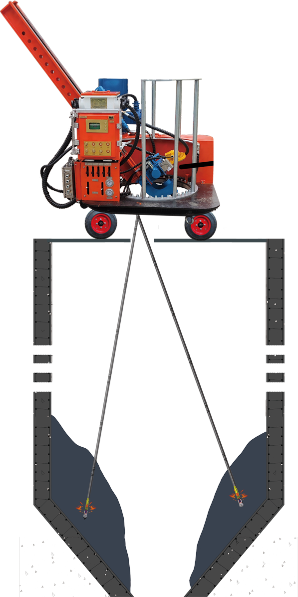 Circular palletizing material stacker