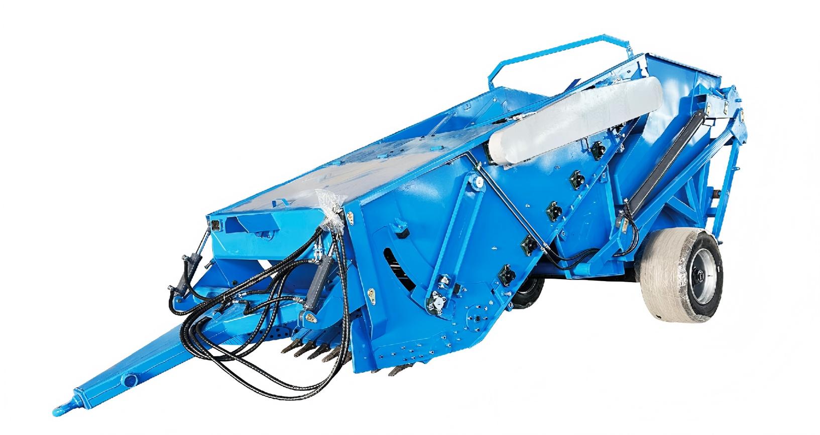 Stone picker machine