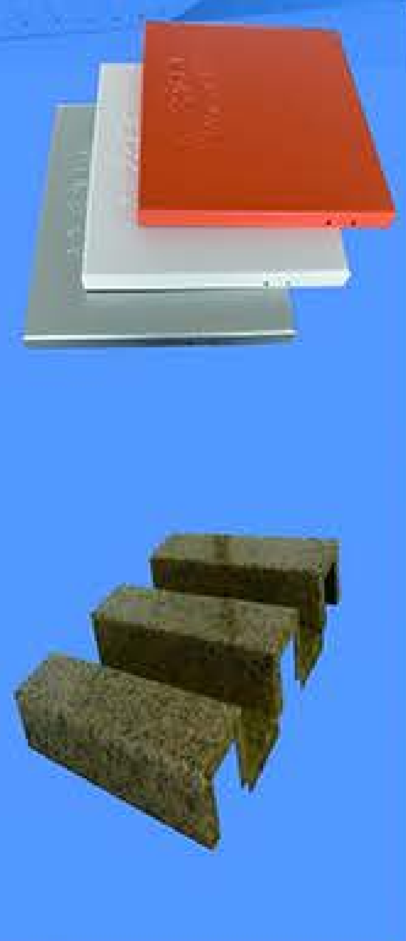 Wall-mounted aluminum plate